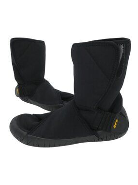 Vibram Furoshiki New Yorker Mid Wrap Fleece Lined Boots Black Unisex Women's 7-8